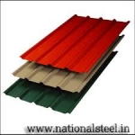COLOUR COTTED  PROFILE SHEETS